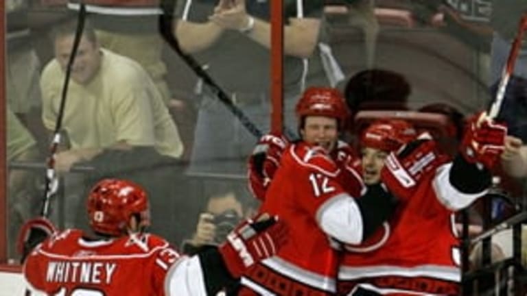 Carolina Hurricanes Signed Jersey - Chad LaRose