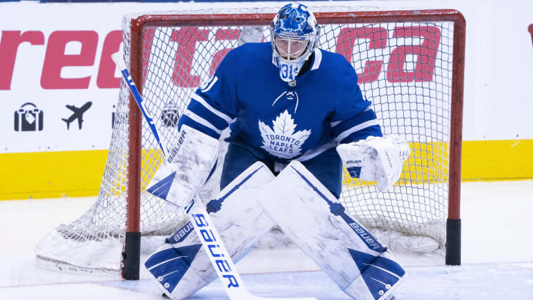Maple Leafs G Frederik Andersen aims to 'stay in the moment' in final year of contract