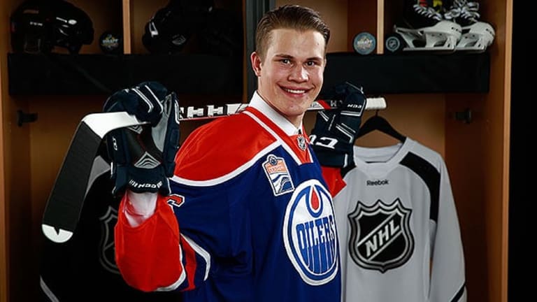 We were thrilled when the Oilers drafted. We were certain he would