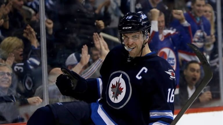 Winnipeg Jets forward Andrew Ladd named NHL first star of the week - The  Hockey News