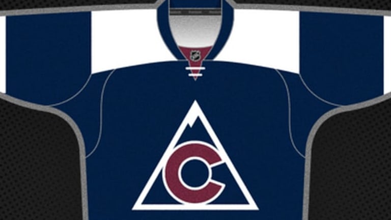 Here's a Rockies inspired Avalanche 3rd jersey concept I designed