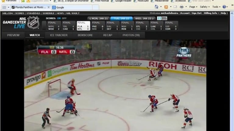 Review: Despite some video glitches, NHL Gamecenter Live a hit for hockey  fans - The Hockey News