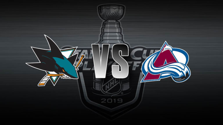 San Jose Sharks vs. Colorado Avalanche WinCraft 2019 Stanley Cup Playoffs  Western Conference Second Round Pin