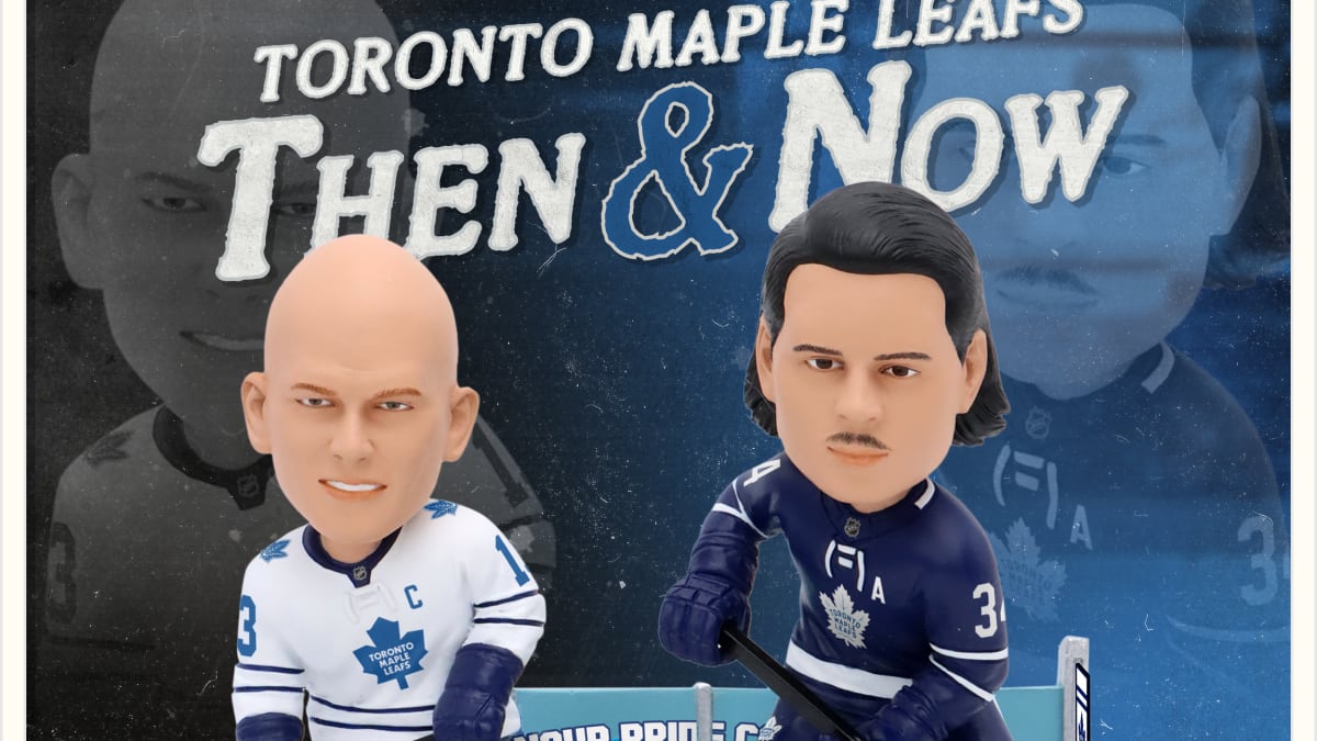 Mats Sundin Toronto Maple Leafs Career Retrospective Bobblehead Officially Licensed by NHL