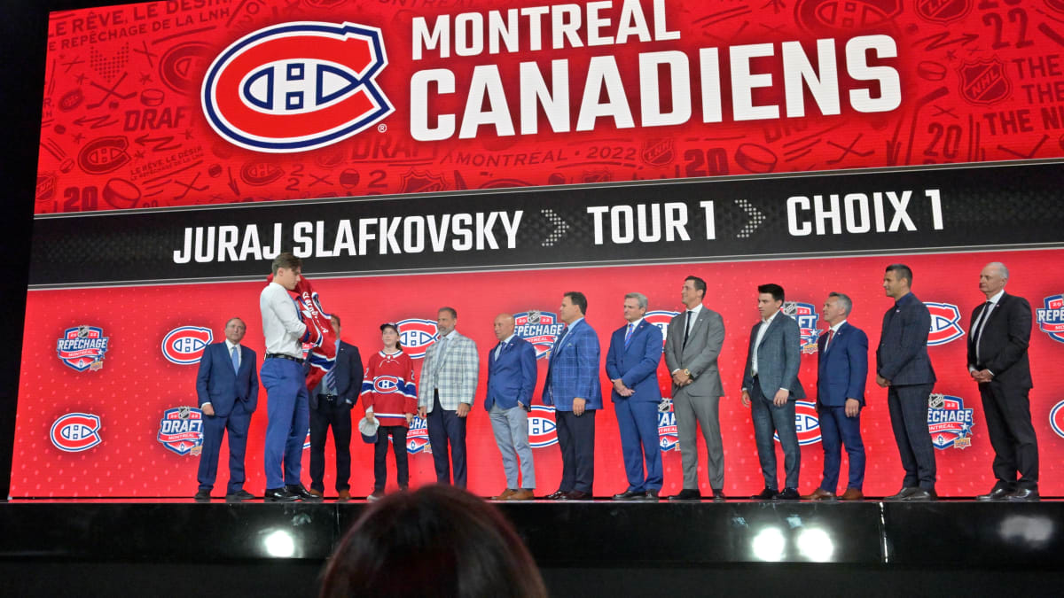 2022 NHL Draft: Canadiens Select Juraj Slafkovský With No. 1 Pick