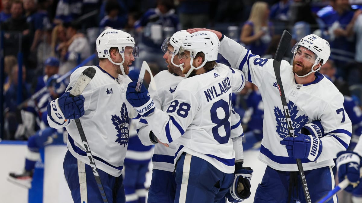 NHL Playoffs Toronto Maple Leafs Advance to Second Round for First Time in 19 Years