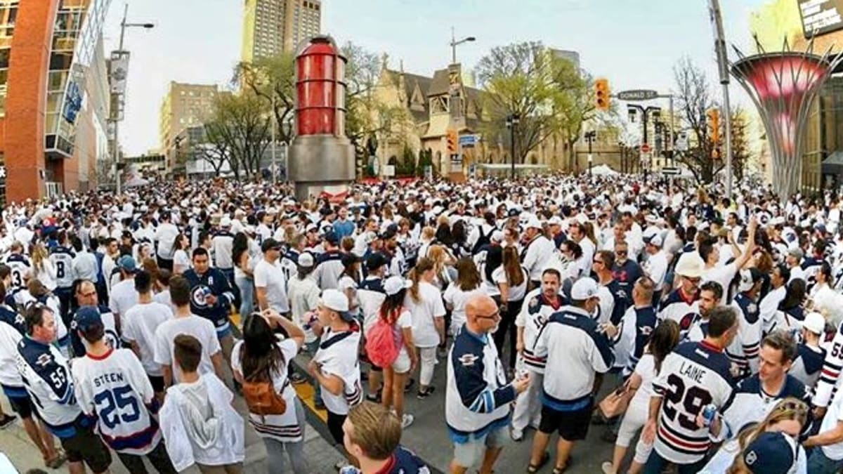 Winnipeg Jets on X: #WPGWhiteout Street Party is well underway