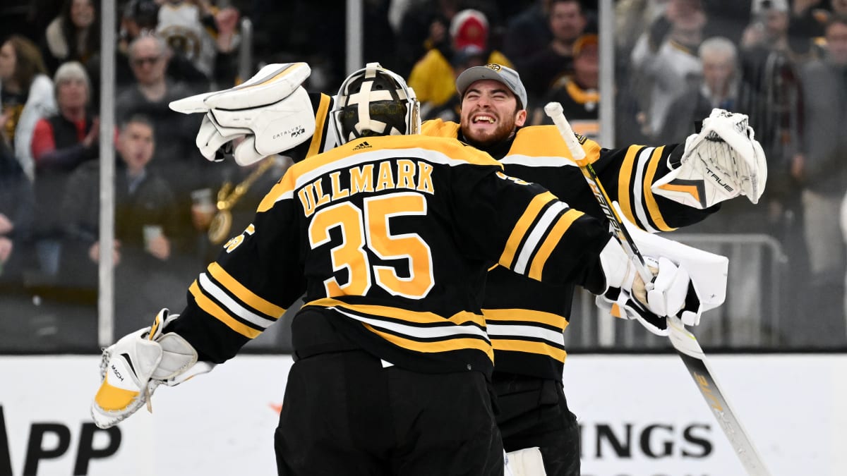Boston Bruins win Presidents' Trophy with OT win over Columbus