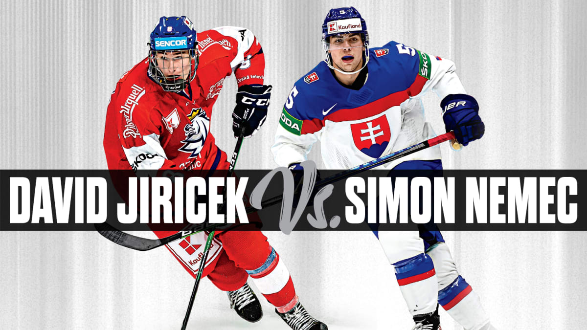 2022 NHL Draft Showdown: Simon Nemec vs. David Jiricek