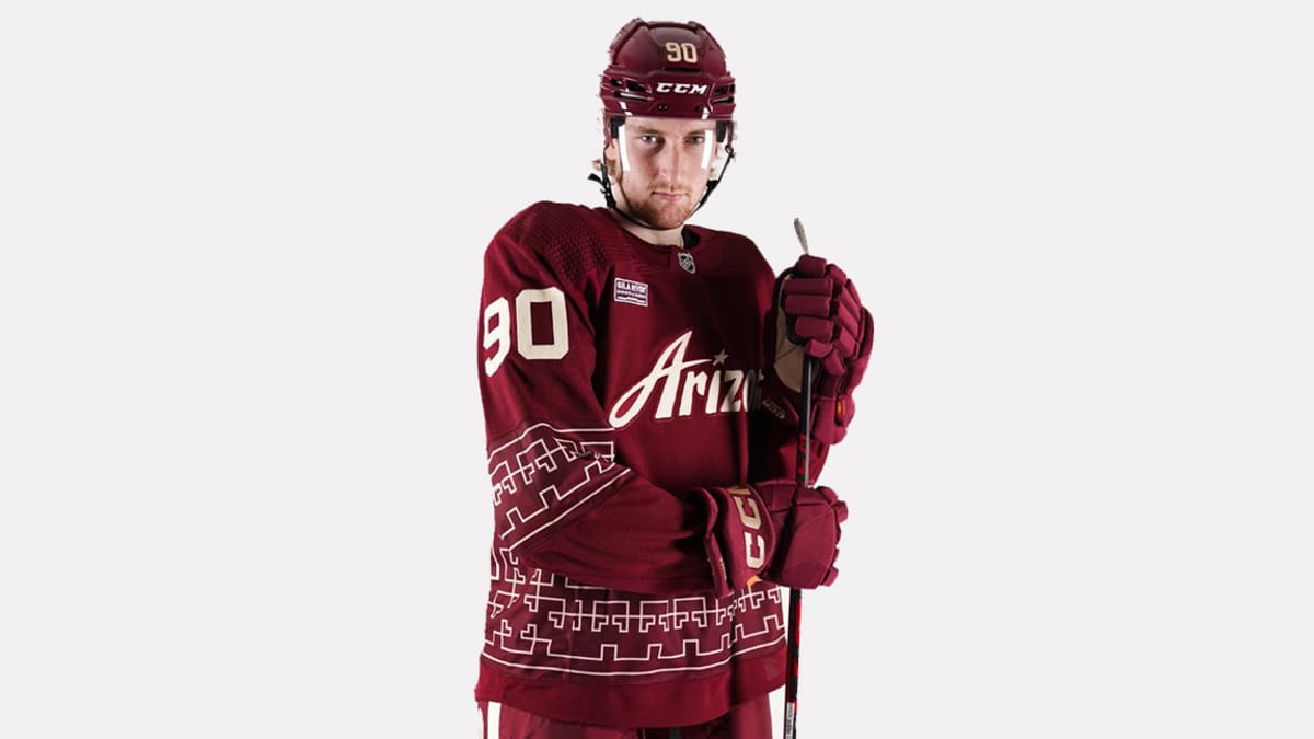 NHL on X: The @ArizonaCoyotes debuted their official Desert