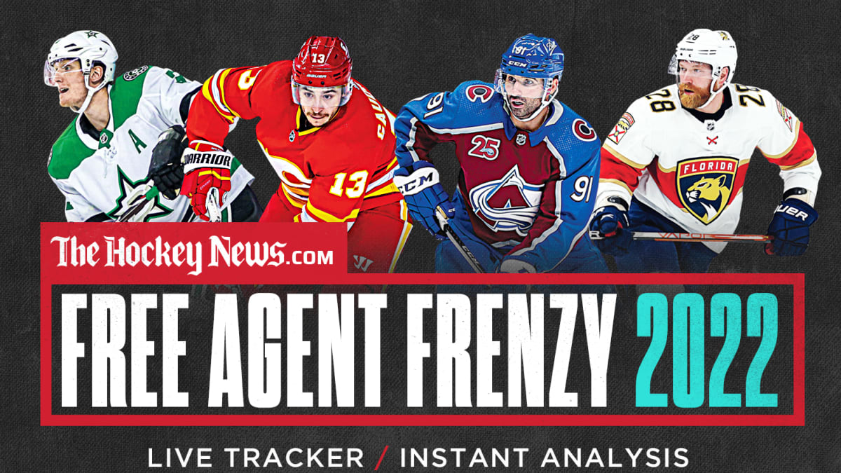 NHL Free Agent Frenzy 2022: Signing Tracker and Analysis - The Hockey News
