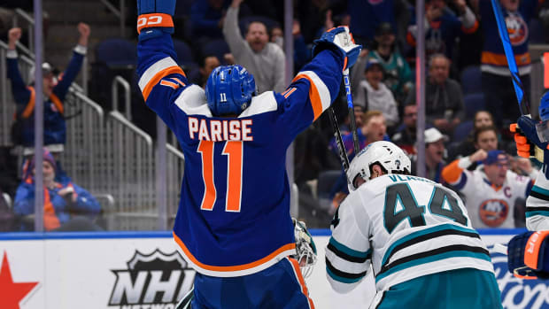 Islanders Zach Parise is going to go off against Minnesota isn't he?