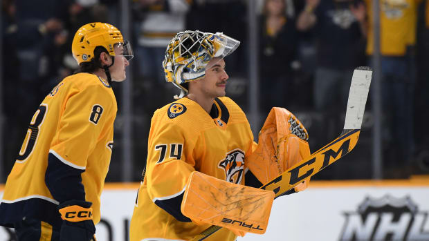 Predators start fast, exit early at NHL All-Star Game