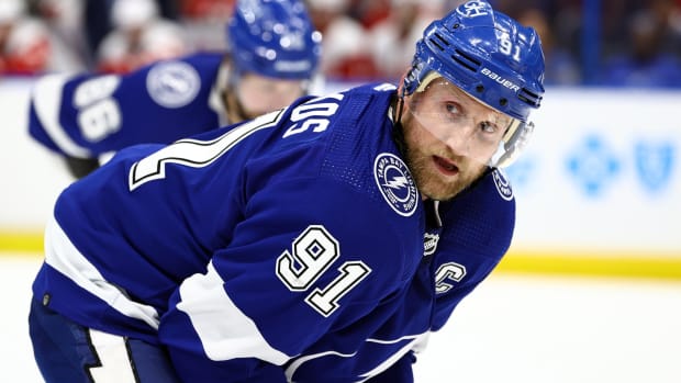 Lightning captain Steven Stamkos is disappointed about the lack of  discussions about a new contract
