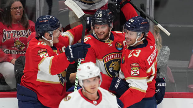 Panthers have 4 players who could score 40 goals this season - The