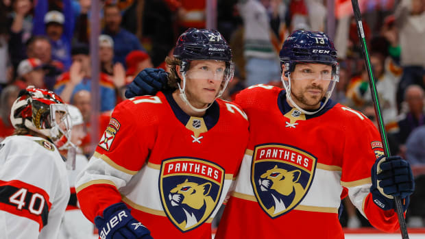 Miami Marlins holding Florida Panthers Night at loanDepot park ahead of  30th anniversary season - The Hockey News Florida Panthers News, Analysis  and More