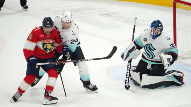 Panthers send Spencer Knight to minors 'to keep his cadence