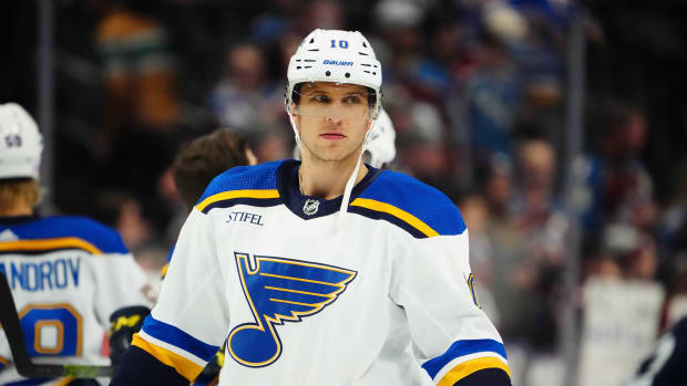 Schenn named 24th captain in Blues history - The Hockey News St. Louis Blues  News, Analysis and More