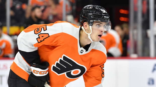 Egor Zamula Confident in Where Power Play is Headed - The Hockey News  Philadelphia Flyers News, Analysis and More