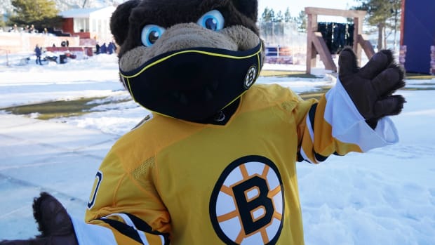 Boston Bruins reverse retro jersey