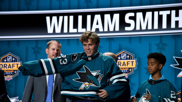 This Sharks prospect was all set to be a college senior. Now he's vying for  an NHL job – Daily Democrat