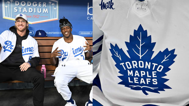 ESPN - The Toronto Maple Leafs will wear a Justin Bieber-designed alternate  jersey for their game tonight against the New Jersey Devils. The NHL says  it's the first reversible sweater ever in