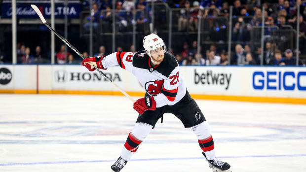 Damon Severson joining Blue Jackets after sign-and-trade with Devils