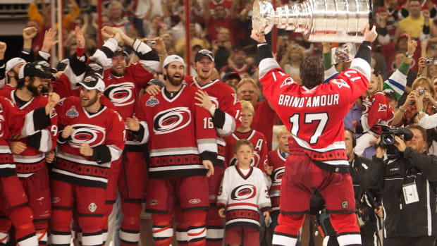 50 years of the Greatest Nhl Teams Carolina Hurricanes thank you