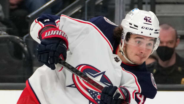 Blue Jackets Grant Alexandre Texier a Leave of Absence