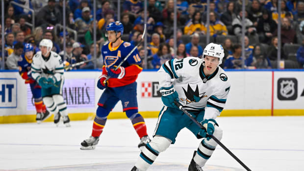 San Jose Sharks on X: 👁️👁️ Pssst: William Eklund is expected to make his  season debut tomorrow.  / X