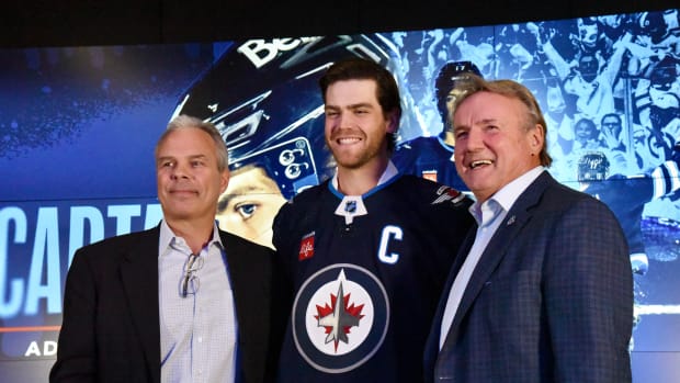 Adam Lowry named new captain of Winnipeg Jets