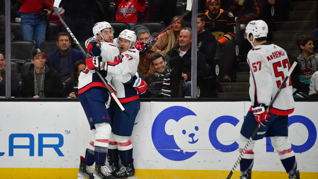 Tom Wilson Nets Hat Trick In Milestone Game, Capitals Power Play ...