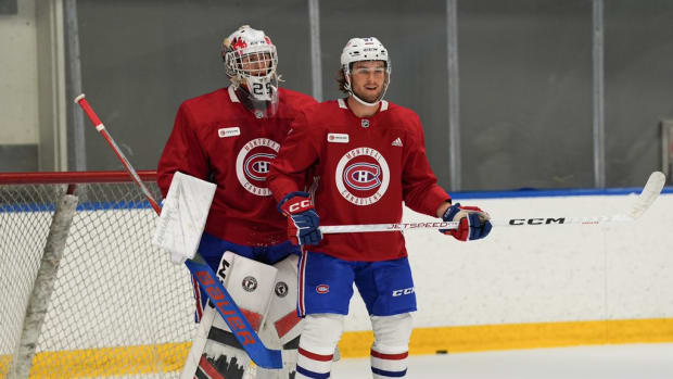 Montreal Canadiens practice 