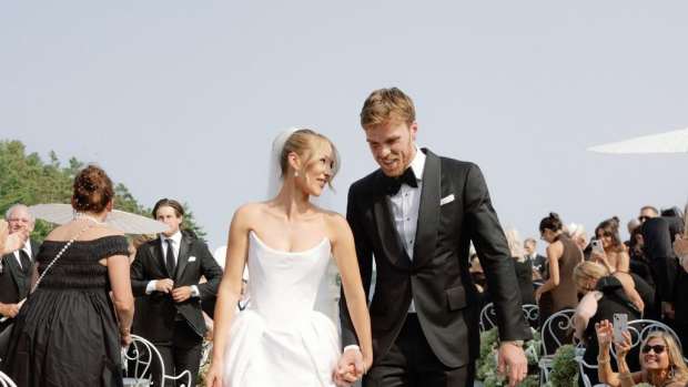 New McDavid Wedding Photos Revealed By Vogue - The Hockey News Edmonton ...