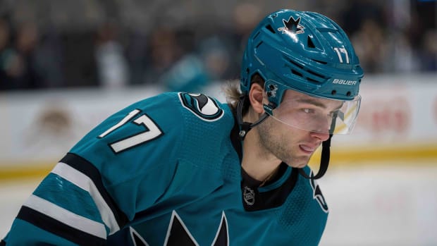 Thomas Bordeleau recalled by Sharks, will play vs. Golden Knights