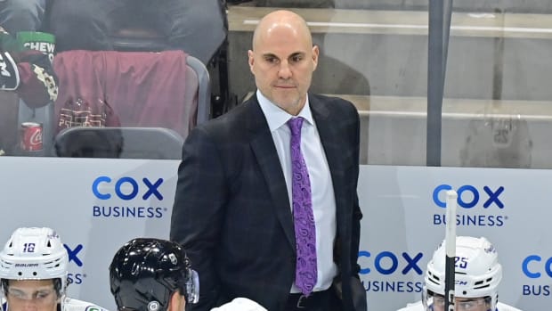 TNT hockey pregame crew messing with Rick Tocchet about joining Flyers 
