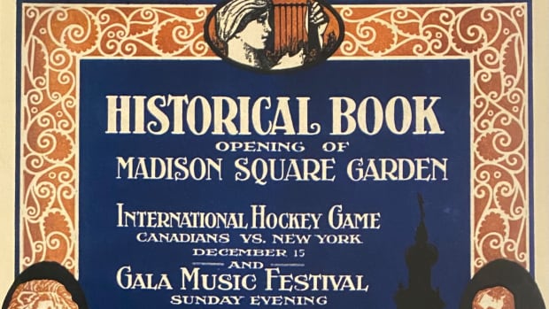Historical book, opening of Madison Square Garden