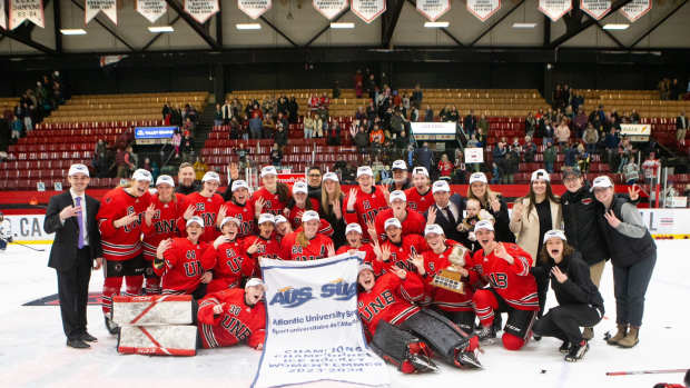 Unb Wins Third Straight Atlantic University Title The Hockey News