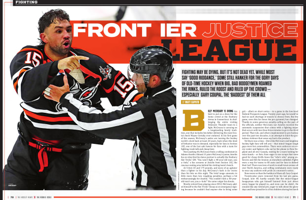 Revisiting Minor-League Fights and the 'Baddest Man in Hockey' 25 Years  Later - The Hockey News