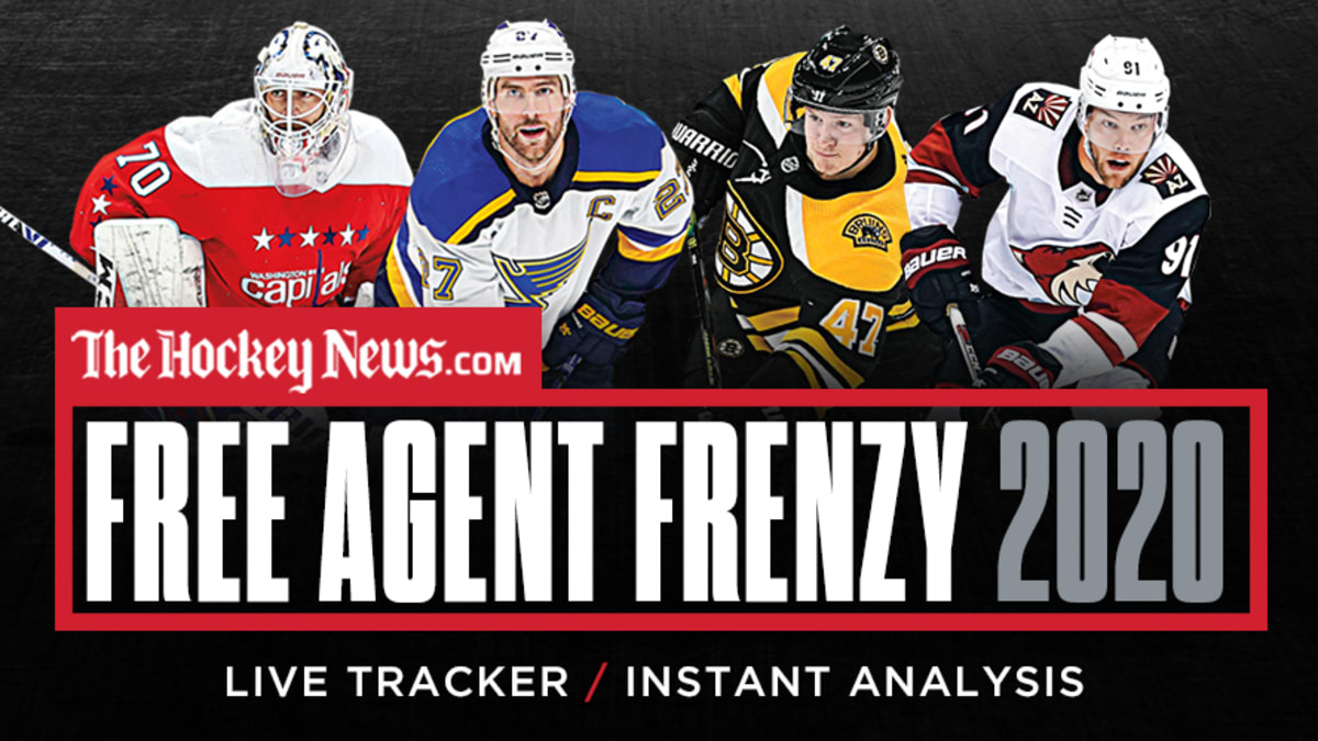 NHL Free Agency Frenzy 2020 Signing Tracker and Analysis