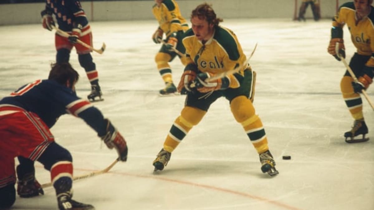 Carol Vadnais 1968 Oakland Seals Vintage Away Throwback NHL Hockey