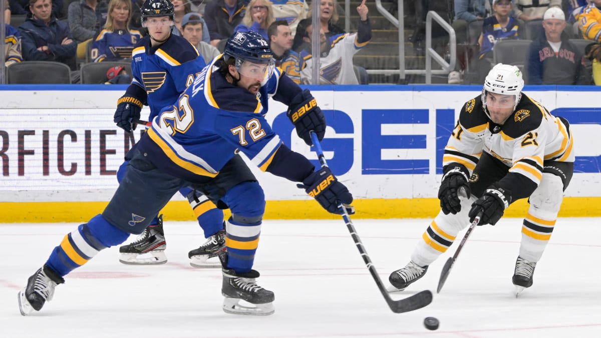 Blues' Faulk doesn't put too much stock in his stellar plus-minus rating  Midwest News - Bally Sports