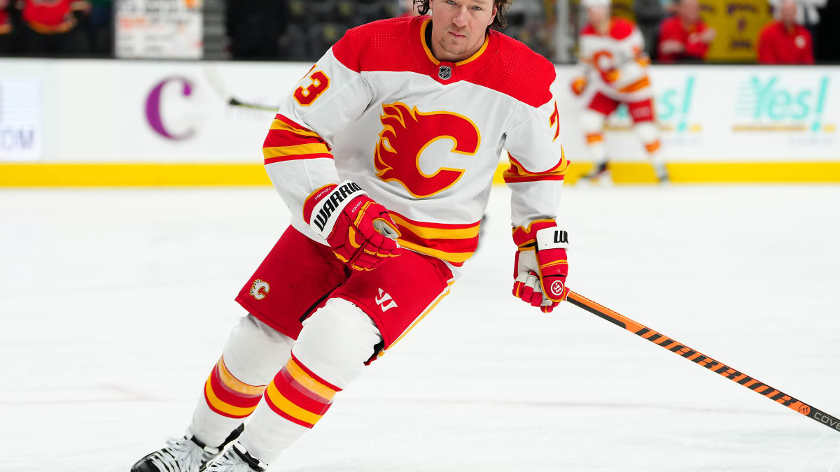 Calgary Flames Tyler Toffoli 73 Away 2022 Stanley Cup Champions
