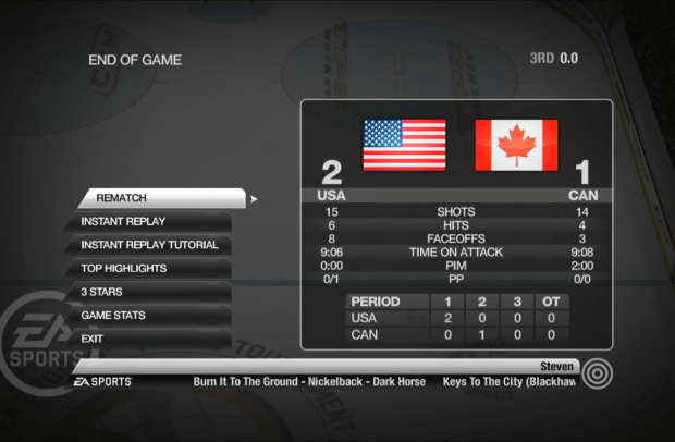 Team Canada Vs Team USA NHL 24 Edition The Hockey News Gaming News   Screenshot 2024 02 28 16 42 57 