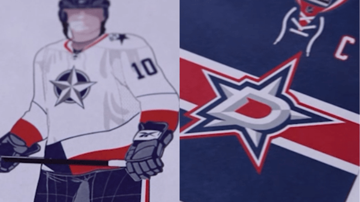 Jersey concepts show Dallas Stars almost went red, white and blue