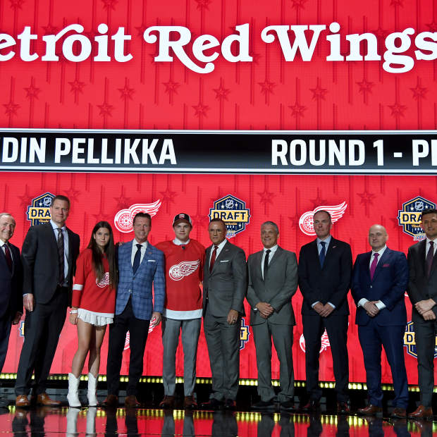 Detroit Red Wings draft pick Axel Sandin Pellikka