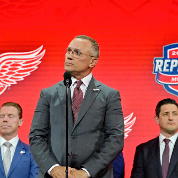 Detroit Red Wings general manager Steve Yzerman