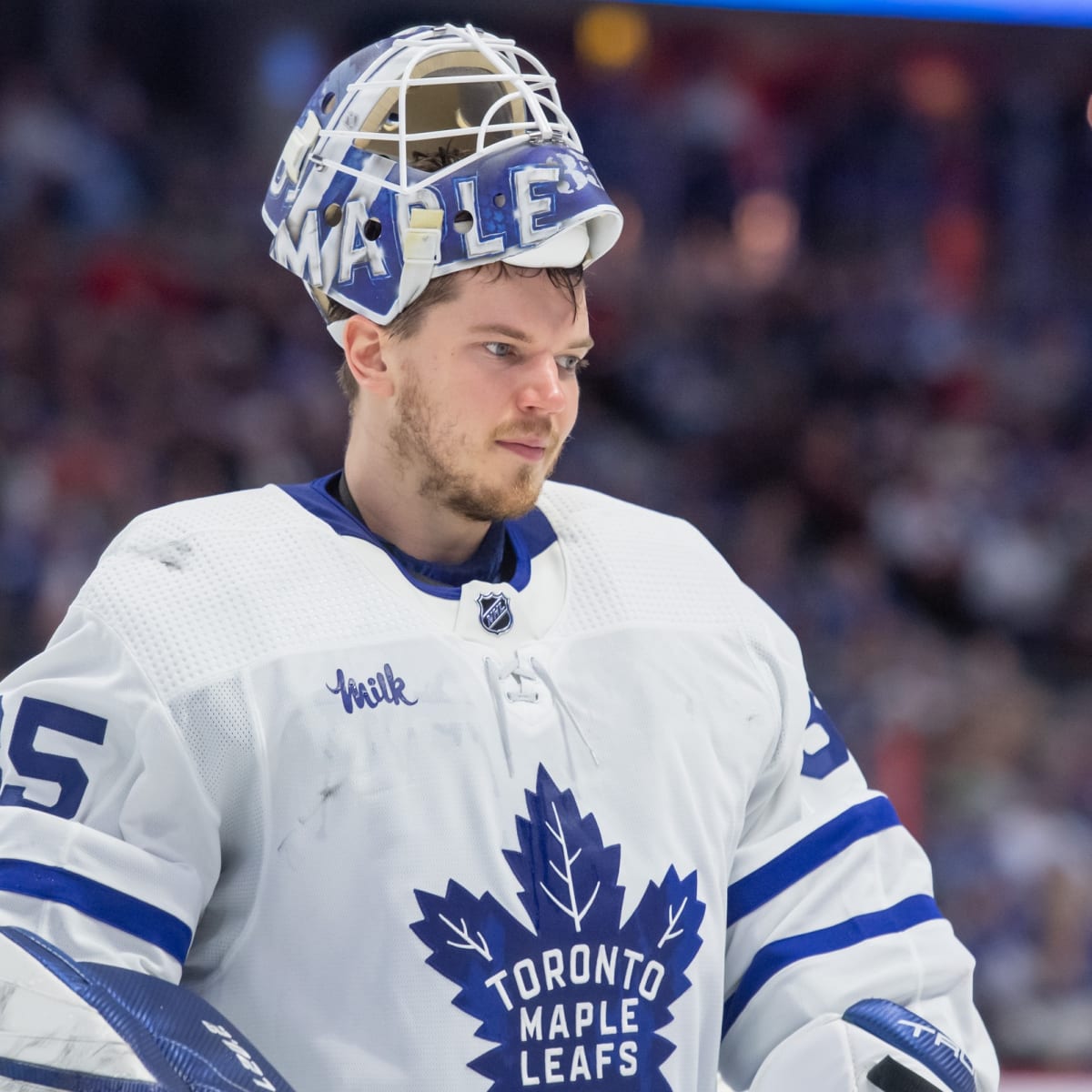 Ilya Samsonov opts out of wearing rainbow decal for Toronto Maple Leafs'  Pride Night