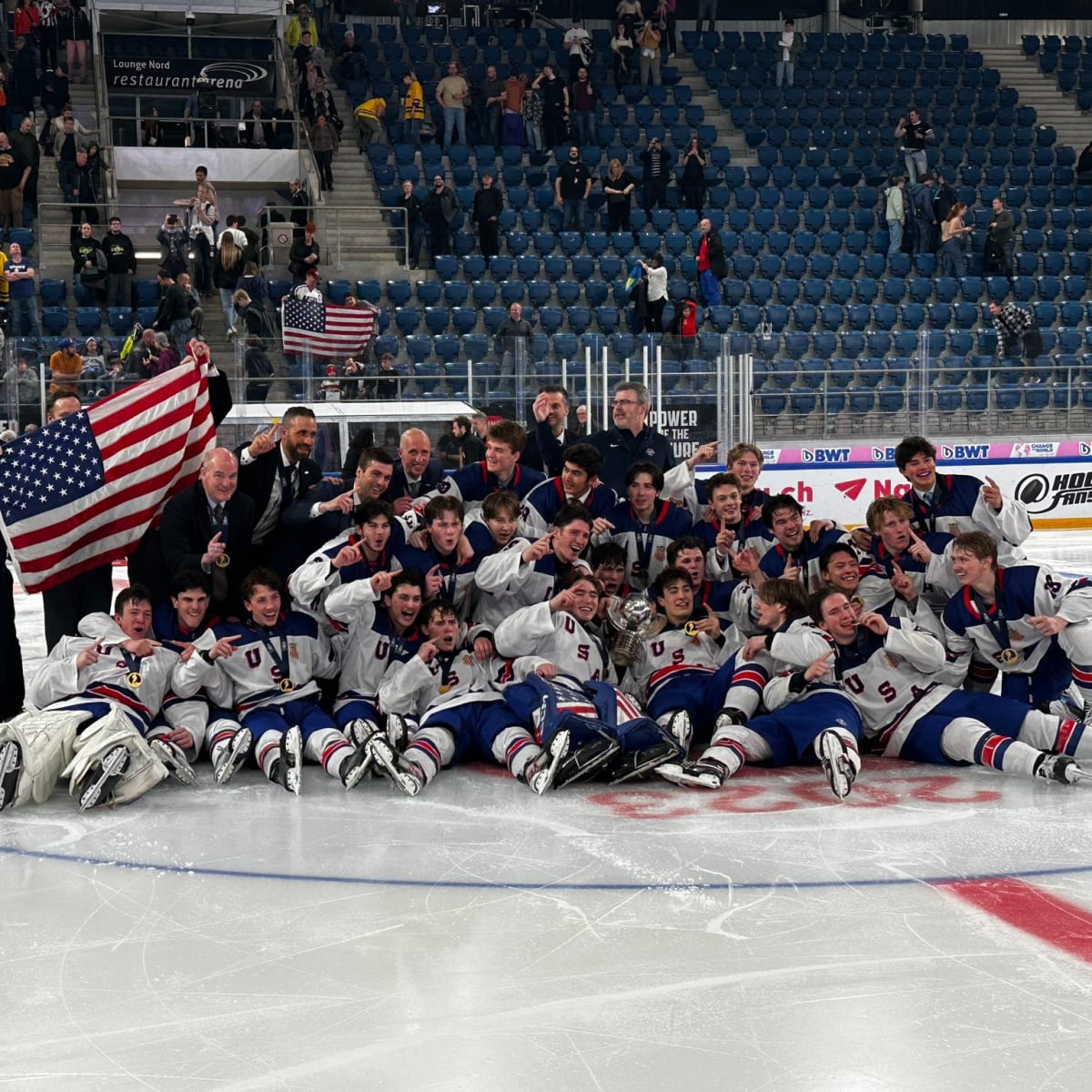 USA upsets Canada to win world junior hockey championship