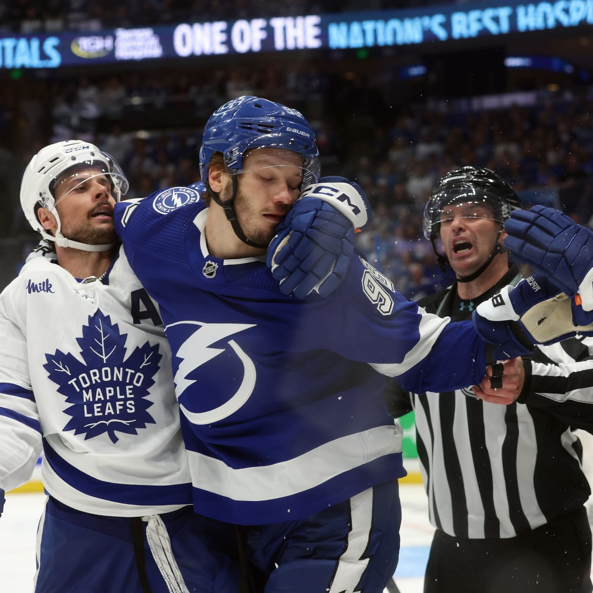 Lightning Defenseman Mikhail Sergachev Throws Shade at Maple Leafs